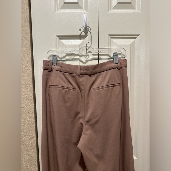 Babaton The Revue Pant Seville color Wool 95% Wide-Leg Mid-Rise , size 12 - Picture 7 of 12